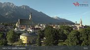 Archived webcam image showing Hall Tyrol - Market place on 12 Jul 2026 at 19:36