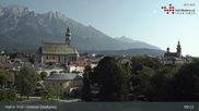 Archived webcam image showing Hall Tyrol - Market place on 5 Aug 2026 at 09:07