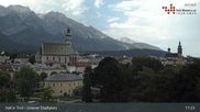 Archived webcam image showing Hall Tyrol - Market place on 5 Aug 2026 at 17:07