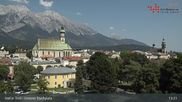 Archived webcam image showing Hall Tyrol - Market place on 5 Aug 2026 at 13:07