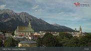 Archiviertes Webcam Bild: Stadtplatz in Hall in Tirol am 26.08.2026 um 17:36 Uhr
