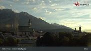 Archived webcam image showing Hall Tyrol - Market place on 3 Sep 2026 at 07:18
