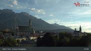 Archiviertes Webcam Bild: Stadtplatz in Hall in Tirol am 03.09.2026 um 08:46 Uhr