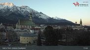 Archiviertes Webcam Bild: Stadtplatz in Hall in Tirol am 26 Feb 2026 um 05:25 Uhr