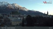 Archiviertes Webcam Bild: Stadtplatz in Hall in Tirol am 26 Feb 2026 um 07:25 Uhr