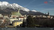 Archiviertes Webcam Bild: Stadtplatz in Hall in Tirol am 26 Feb 2026 um 11:25 Uhr
