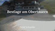 Archived webcam image showing Obertauern - View Hotel Schneider on 10 Aug 2026 at 16:01