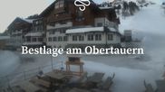 Archived webcam image showing Obertauern - View Hotel Schneider on 26 Feb 2026 at 07:32