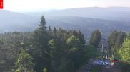 Archiviertes Webcam Bild: Aussichtsturm Špičák - Spitzberg am 16.06.2026 um 07:21 Uhr