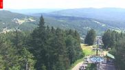 Archiviertes Webcam Bild: Aussichtsturm Špičák - Spitzberg am 12.07.2026 um 14:49 Uhr