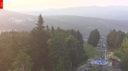 Archived webcam image showing Lookout Tower Špičák on 31 Jul 2026 at 06:10