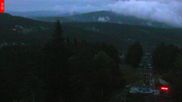 Archived webcam image showing Lookout Tower Špičák on 17 Sep 2026 at 06:26
