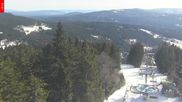 Archived webcam image showing Lookout Tower Špičák on 26 Feb 2026 at 12:17