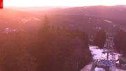 Archived webcam image showing Lookout Tower Špičák on 14 Mar 2026 at 06:15