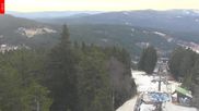 Archived webcam image showing Lookout Tower Špičák on 14 Mar 2026 at 08:15