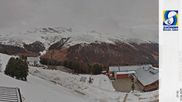 Archiviertes Webcam Bild: Panoramablick von der Mittelstation in Schöneben am 14.04.2026 um 07:45 Uhr