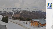 Archiviertes Webcam Bild: Panoramablick von der Mittelstation in Schöneben am 12.04.2026 um 16:46 Uhr