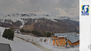 Archiviertes Webcam Bild: Panoramablick von der Mittelstation in Schöneben am 12.04.2026 um 18:46 Uhr