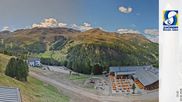 Archiviertes Webcam Bild: Panoramablick von der Mittelstation in Schöneben am 29.05.2026 um 16:35 Uhr