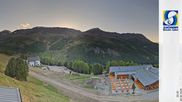 Archiviertes Webcam Bild: Panoramablick von der Mittelstation in Schöneben am 29.05.2026 um 20:35 Uhr