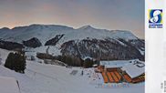 Archiviertes Webcam Bild: Panoramablick von der Mittelstation in Schöneben am 26 Feb 2026 um 18:44 Uhr