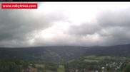 Archived webcam image showing Rokytnice, Valley Huťský potok on 12 Jun 2026 at 12:08