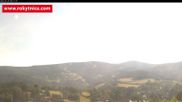 Archiviertes Webcam Bild: Blick über Rokytnice am 28.06.2026 um 08:37 Uhr