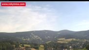 Archiviertes Webcam Bild: Blick über Rokytnice am 28.06.2026 um 10:37 Uhr