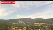 Archiviertes Webcam Bild: Blick über Rokytnice am 28.06.2026 um 12:37 Uhr