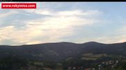 Archiviertes Webcam Bild: Blick über Rokytnice am 28.06.2026 um 20:37 Uhr