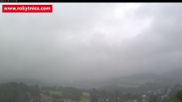 Archived webcam image showing Rokytnice, Valley Huťský potok on 6 Jul 2026 at 16:24