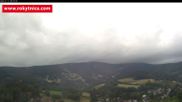 Archiviertes Webcam Bild: Blick über Rokytnice am 12.07.2026 um 08:35 Uhr