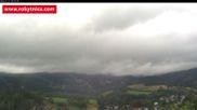 Archived webcam image showing Rokytnice, Valley Huťský potok on 27 Jul 2026 at 08:23