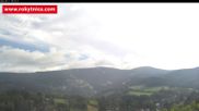 Archived webcam image showing Rokytnice, Valley Huťský potok on 11 Aug 2026 at 08:34
