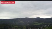 Archived webcam image showing Rokytnice, Valley Huťský potok on 26 Aug 2026 at 14:16