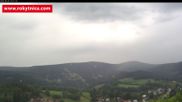 Archived webcam image showing Rokytnice, Valley Huťský potok on 26 Aug 2026 at 16:16