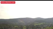 Archiviertes Webcam Bild: Blick über Rokytnice am 28.08.2026 um 08:32 Uhr
