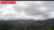 Archived webcam image showing Rokytnice, Valley Huťský potok on 25 Sep 2026 at 14:16