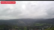 Archived webcam image showing Rokytnice, Valley Huťský potok on 25 Sep 2026 at 16:16