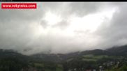 Archived webcam image showing Rokytnice, Valley Huťský potok on 25 Sep 2026 at 10:16