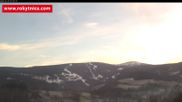 Archiviertes Webcam Bild: Blick über Rokytnice am 26 Feb 2026 um 07:47 Uhr