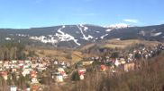 Archiviertes Webcam Bild: Blick über Rokytnice am 26 Feb 2026 um 12:47 Uhr