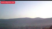 Archived webcam image showing Rokytnice, Valley Huťský potok on 5 Oct 2026 at 06:13