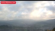Archived webcam image showing Rokytnice, Valley Huťský potok on 5 Oct 2026 at 08:13