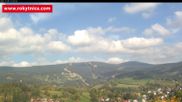 Archived webcam image showing Rokytnice, Valley Huťský potok on 5 Oct 2026 at 14:13