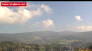 Archived webcam image showing Rokytnice, Valley Huťský potok on 5 Oct 2026 at 10:13