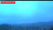 Archived webcam image showing Rokytnice, Valley Huťský potok on 10 Oct 2026 at 07:34