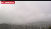 Archived webcam image showing Rokytnice, Valley Huťský potok on 10 Oct 2026 at 10:34