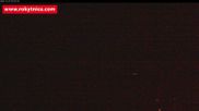 Archived webcam image showing Rokytnice, Valley Huťský potok on 25 Oct 2026 at 02:12