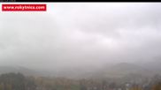 Archived webcam image showing Rokytnice, Valley Huťský potok on 25 Oct 2026 at 12:12